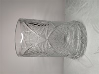 6602. Vaza de cristal alb cu inaltimea de 24.5cm.jpg