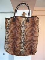 Sacoşă fâş animal print