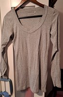 Bluza gri maneca lunga