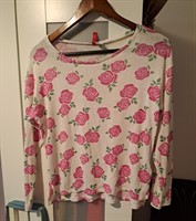 Bluza cu trandafiri
