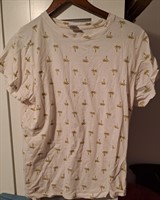 Tricou cu palmieri