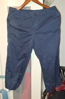 Pantaloni 3/4 bleumarin