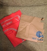 2 sacose material textil