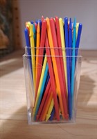Scobitori plastic colorate 