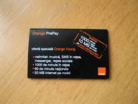 Cartela Orange SIM