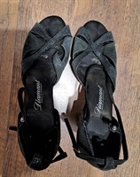 Sandale de dans negre