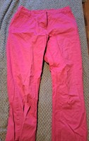 Pantaloni cyclam intens