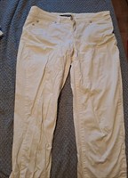 Pantaloni albi
