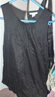 Bluza neagra fara maneci S