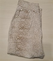 Pantaloni snake print