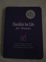 Checklist for life for women