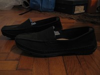 mocasini negri de piele 37