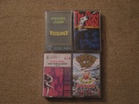 4 casete rock-punk