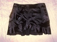 Fusta mini saten negra marimea 36