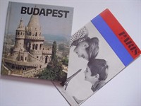 Carticica despre orasul Budapesta + Harta Parisului