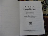 Biblia / Sfanta Scriptura (Id = 7)