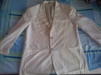 Costum barbatesc alb Vito Andolini + Camasa alba Zegna