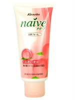 Kanebo Naive Peach, spuma de curatare 