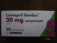 medicament Lisinopril 20 mg