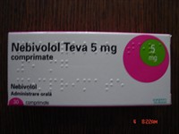 medicament Nebivolol Teva  5 mg