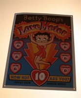 tableta metalica - tablou cu Betty Boop 