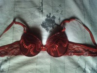 Sutien Rosu-Negru