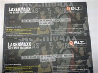 2 invitatii gratuite pt joc de Laser Tag