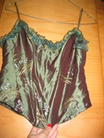 corset verde mas 36