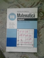 Manual algebra, cls. VII