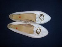 pantofi dama albi