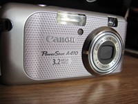 Aparat Foto Digital Canon PowerShot A410 cu Husa