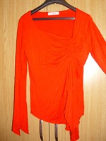 Bluza eleganta rosie