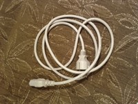 Cablu alimentare calc / monitor, alb