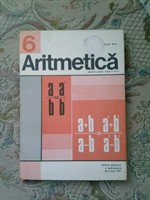 Manual aritmetica, cls. VI