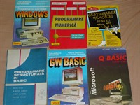 Carti calculatoare - programare (Basic, in principal)