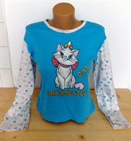 Bluza de pijama cu pisicuta