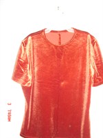 Bluza catifea coniac