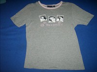 tricou fete 10 ani gri