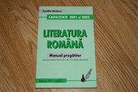Literatura romana pentru capacitate 2001-2002