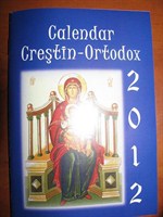 Calendar Crestin-Ortodox 2012