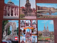 6 carti postale circulate - Viena (2)