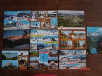10 carti postale circulate - Austria