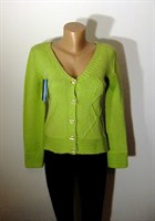 Jacheta verde cu nasturi