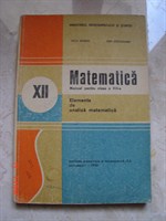 Matematica clasa XII