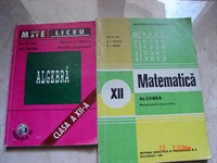 Matematica - Algebra clasa XII