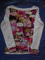 Bluza cu imprimeu Comics