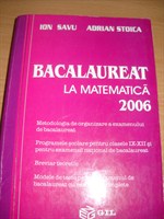 Carte Bacalaureat la Matematica 2006