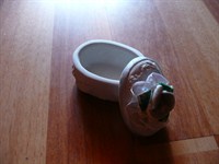 Casetuta bijuterii, din ceramica
