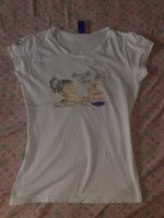 Tricou alb PEPSI COLA