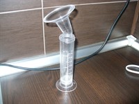Pompa pentru piept manuala tip seringa